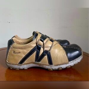 Vintage Unisex Dr. Martens 8B25 Tan Leather Comfort Walking Shoes | US 7